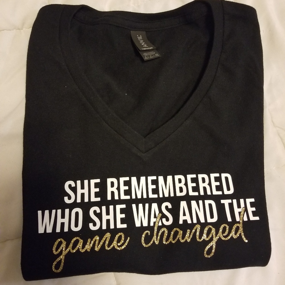 V neck shirt